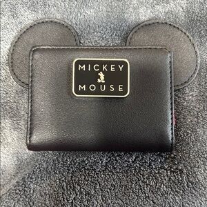 Mickey Mouse Black Wallet